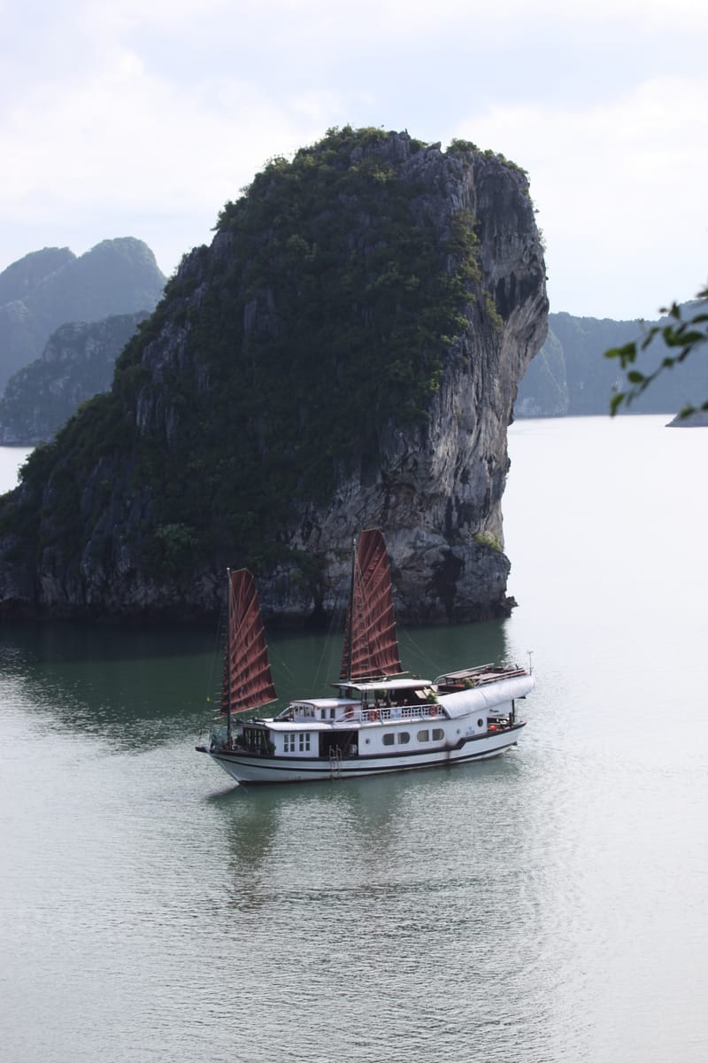1. Baie d'Ha Long : Top Vertical