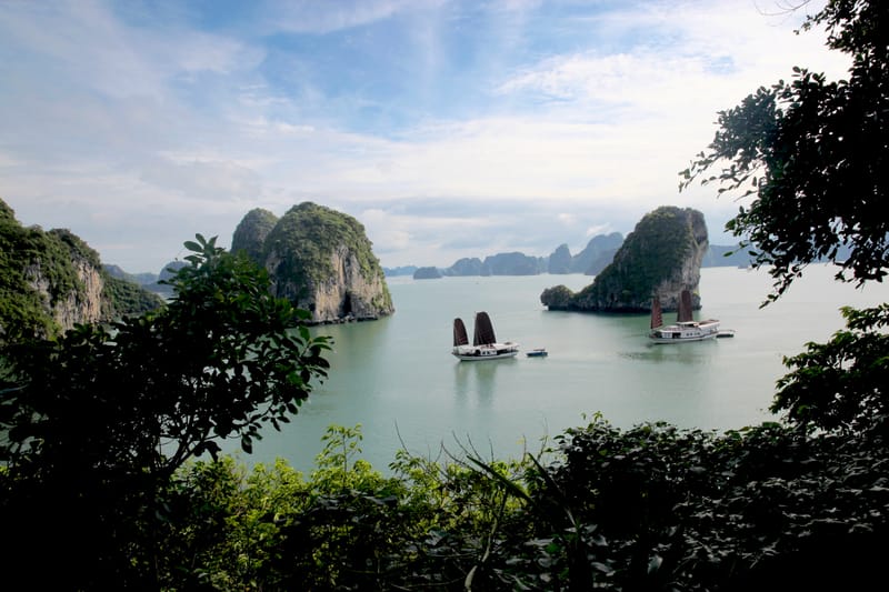 3. Baie d'Ha Long, vues à l'horizontal