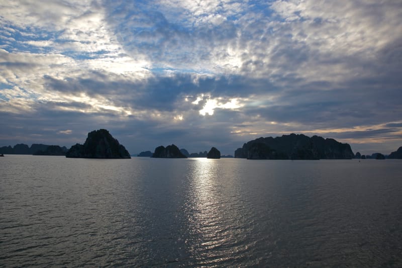 3. Baie d'Ha Long, vues à l'horizontal