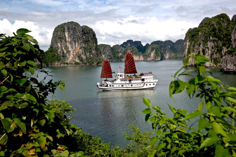 3. Baie d'Ha Long, vues à l'horizontal