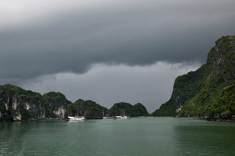 3. Baie d'Ha Long, vues à l'horizontal