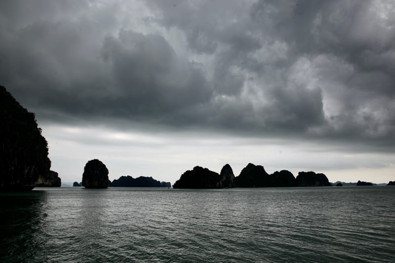 3. Baie d'Ha Long, vues à l'horizontal