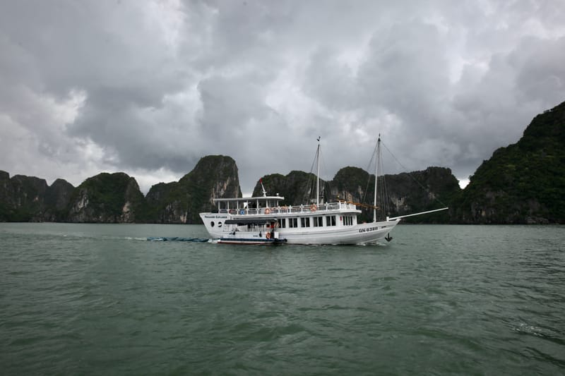 3. Baie d'Ha Long, vues à l'horizontal