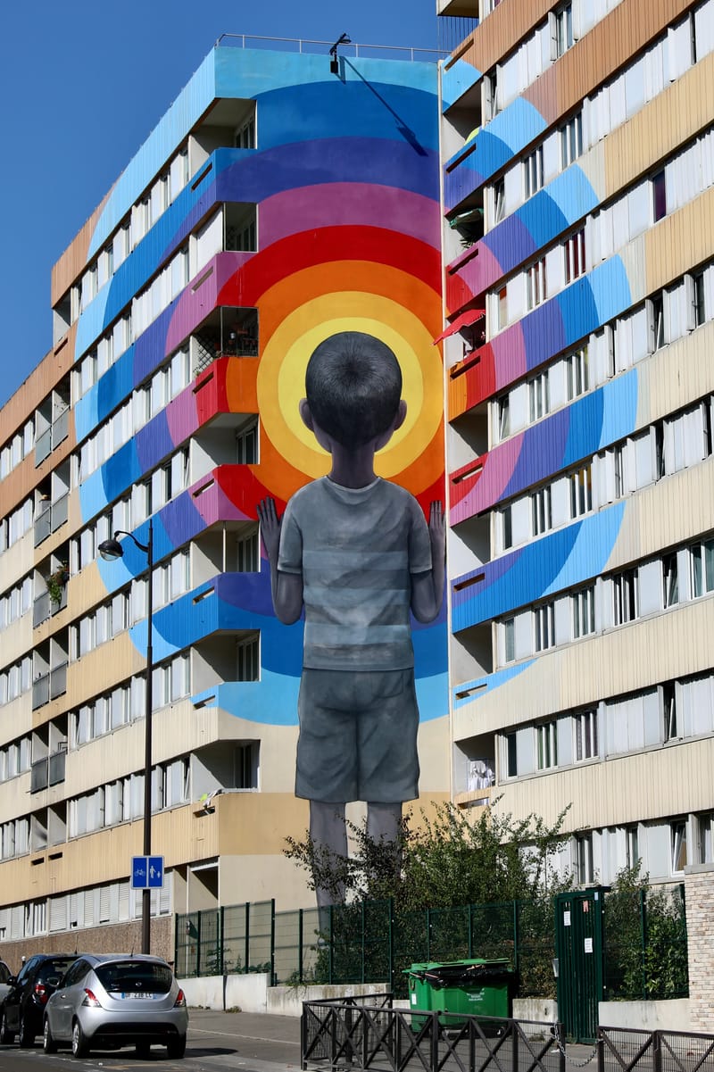 Street Art : Paris XIII à la verticale