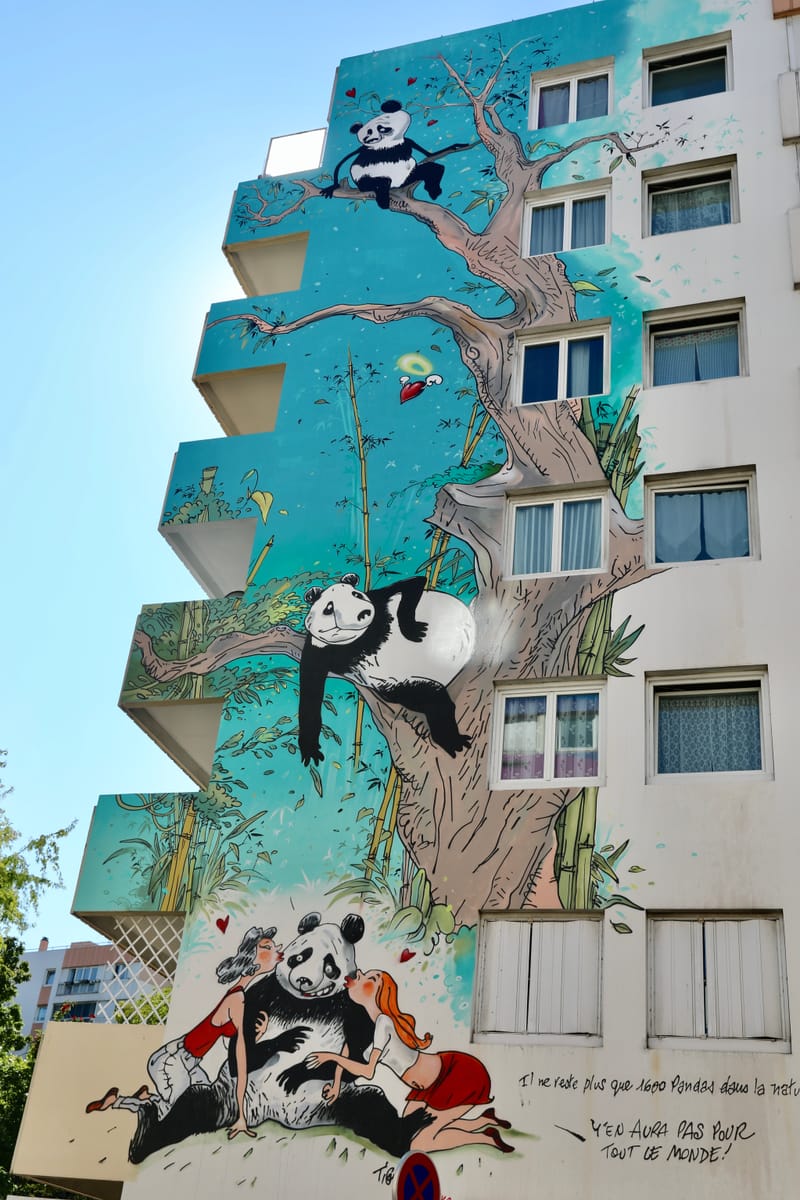 Street Art : Paris XIII à la verticale