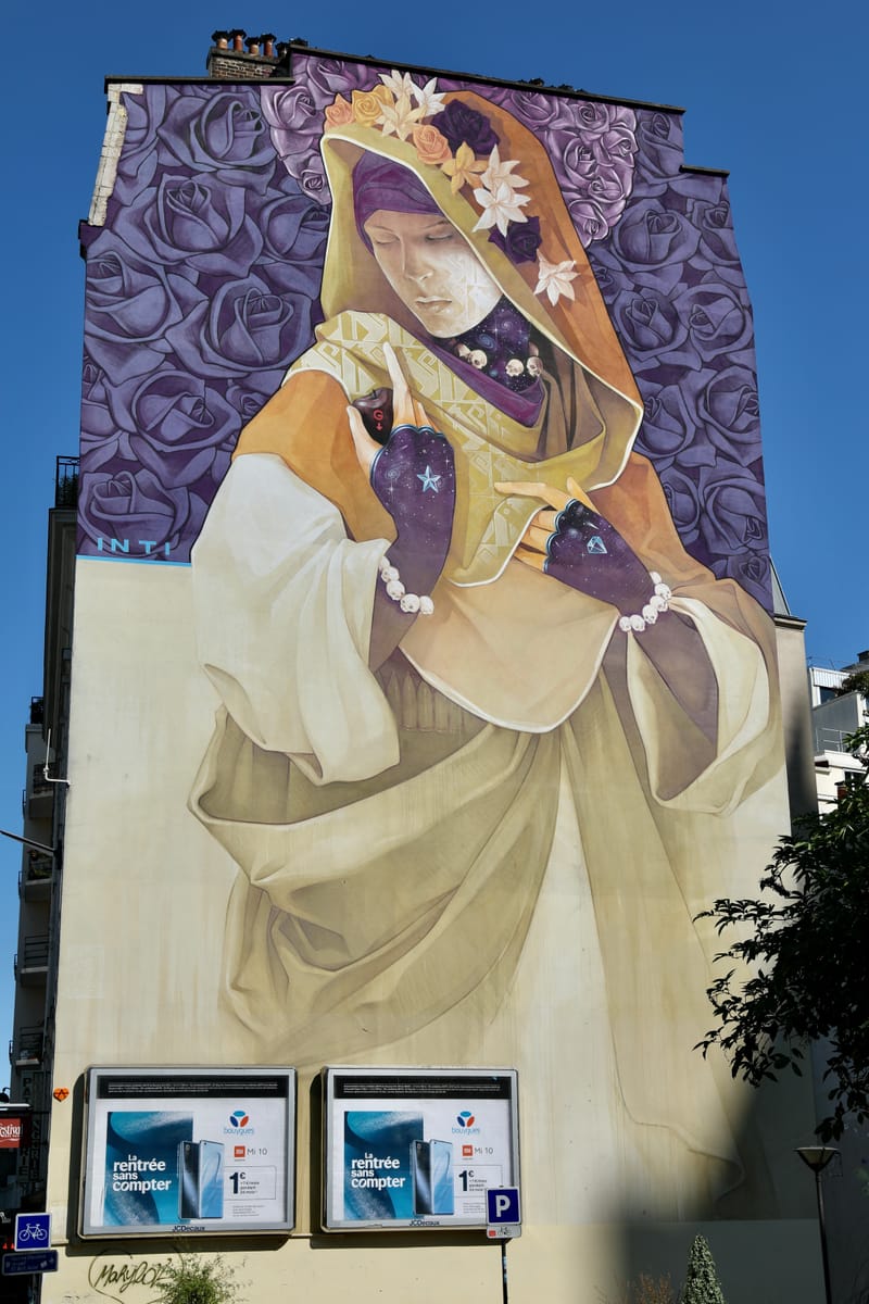 Street Art : Paris XIII à la verticale