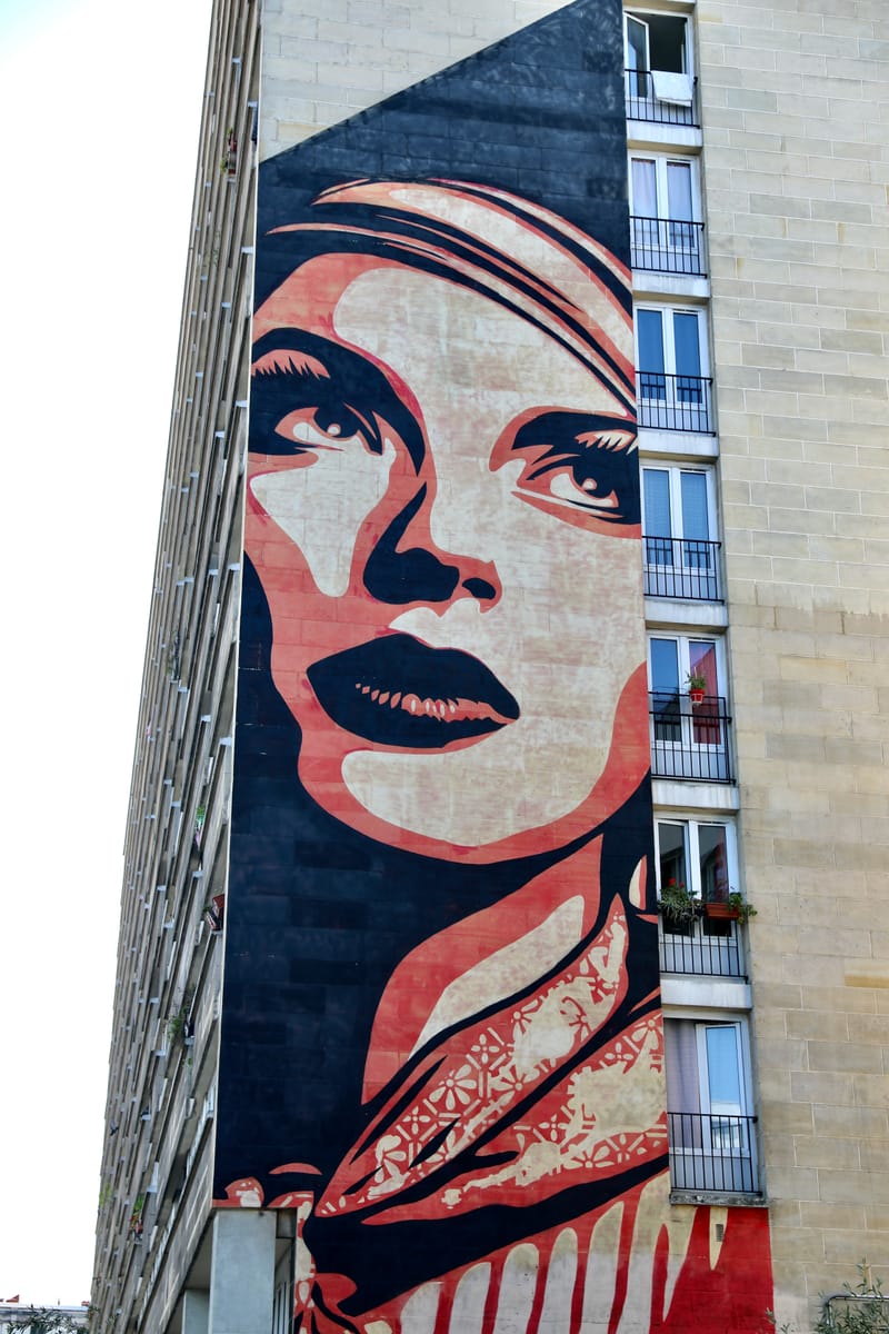 Street Art : Paris XIII à la verticale