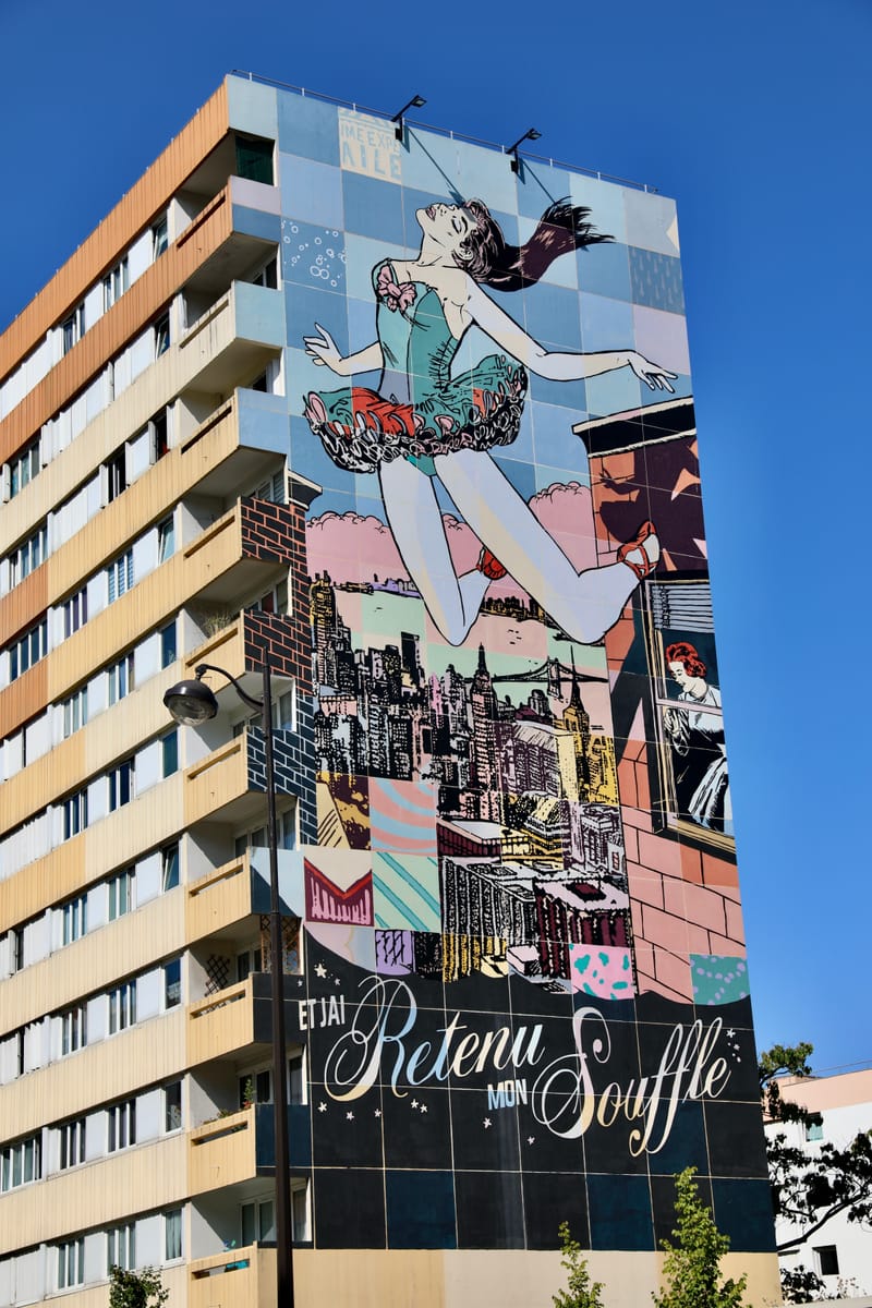 Street Art : Paris XIII à la verticale