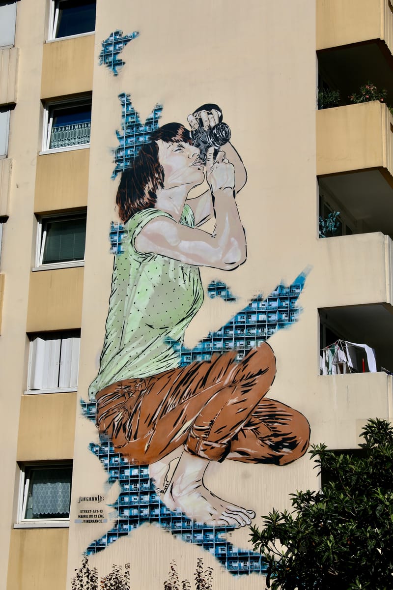 Street Art : Paris XIII à la verticale