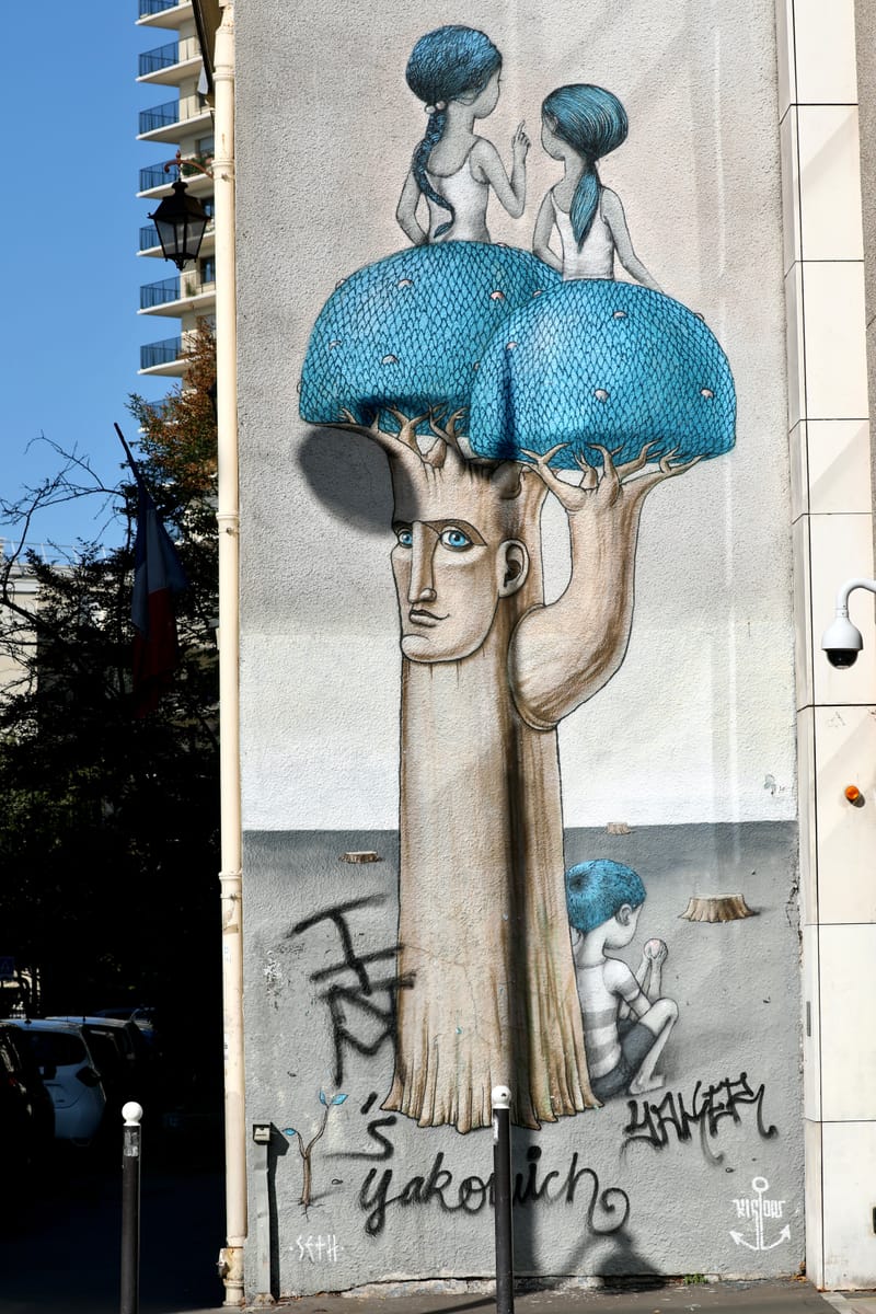 Street Art : Paris XIII à la verticale