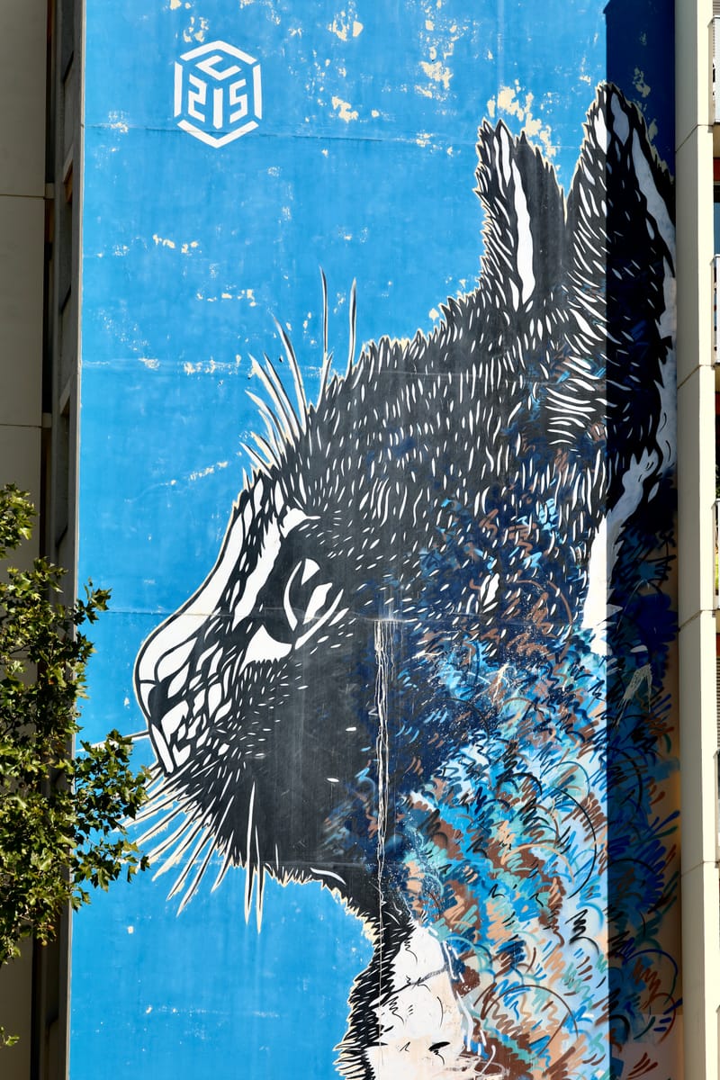 Street Art : Paris XIII à la verticale