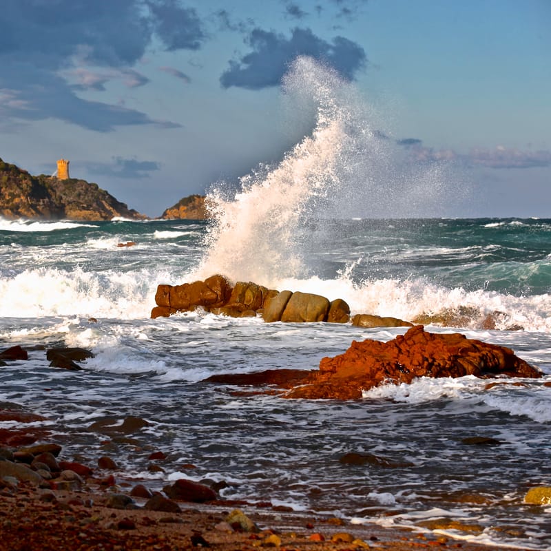 3. CORSE : chez l'ami Nicolas B., tout en carré