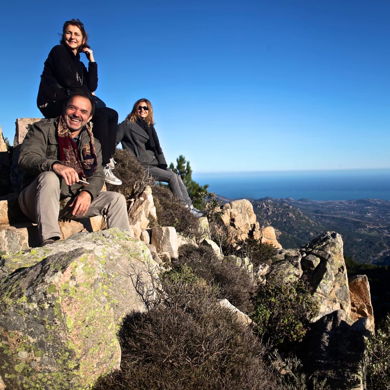 3. CORSE : chez l'ami Nicolas B., tout en carré