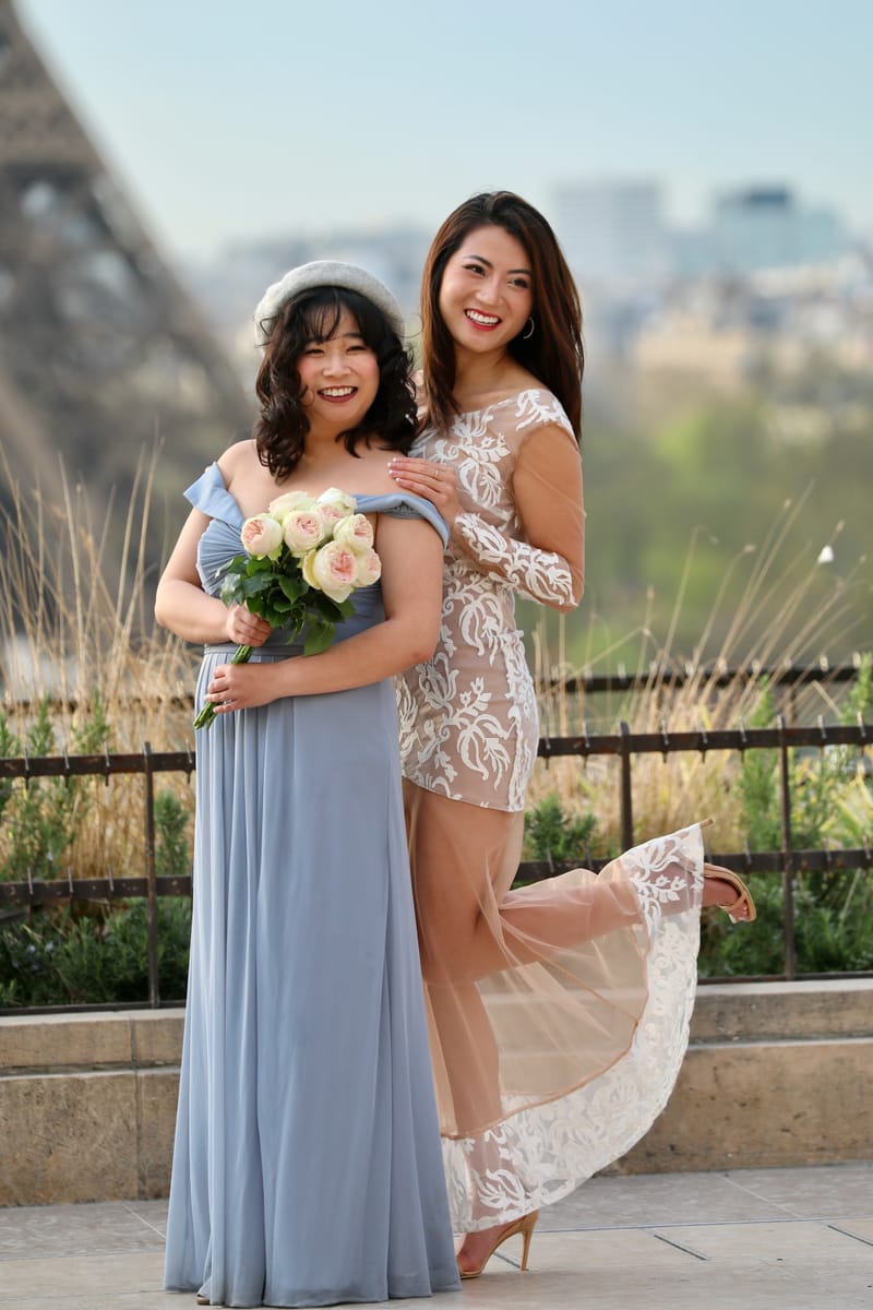 1. PARIS : Touristes du Trocadéro 