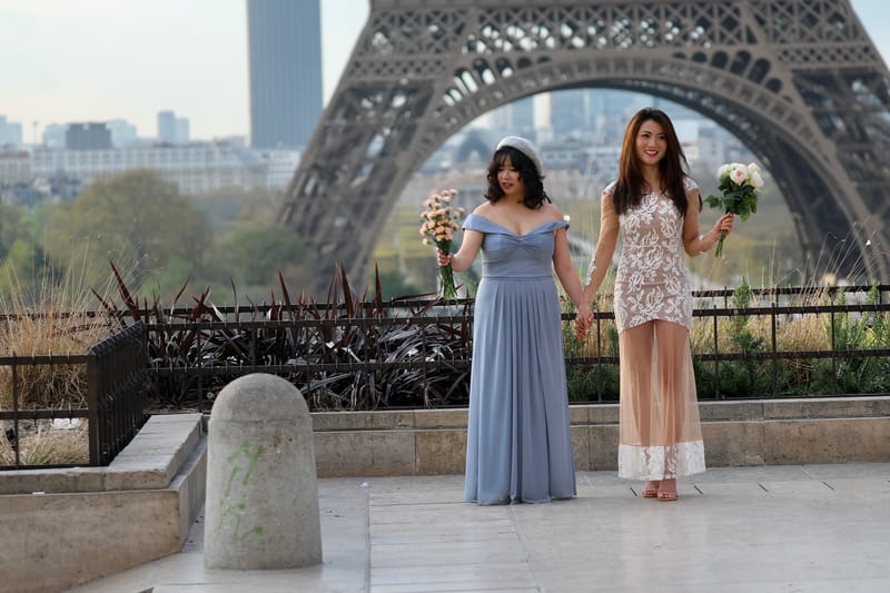 4. Les Inconnus du Trocadéro mis à l'horizontal