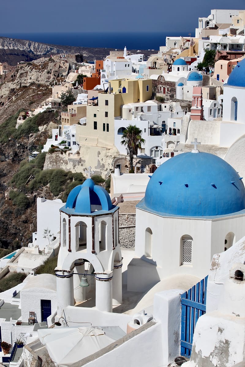 1. GRECE : Santorin, Oia ses ruelles et ses moulins 1 (à la VTL)