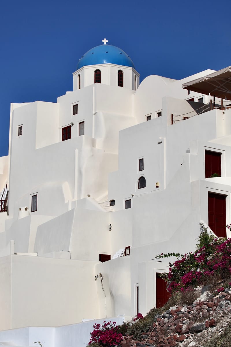 1. GRECE : Santorin, Oia ses ruelles et ses moulins 1 (à la VTL)