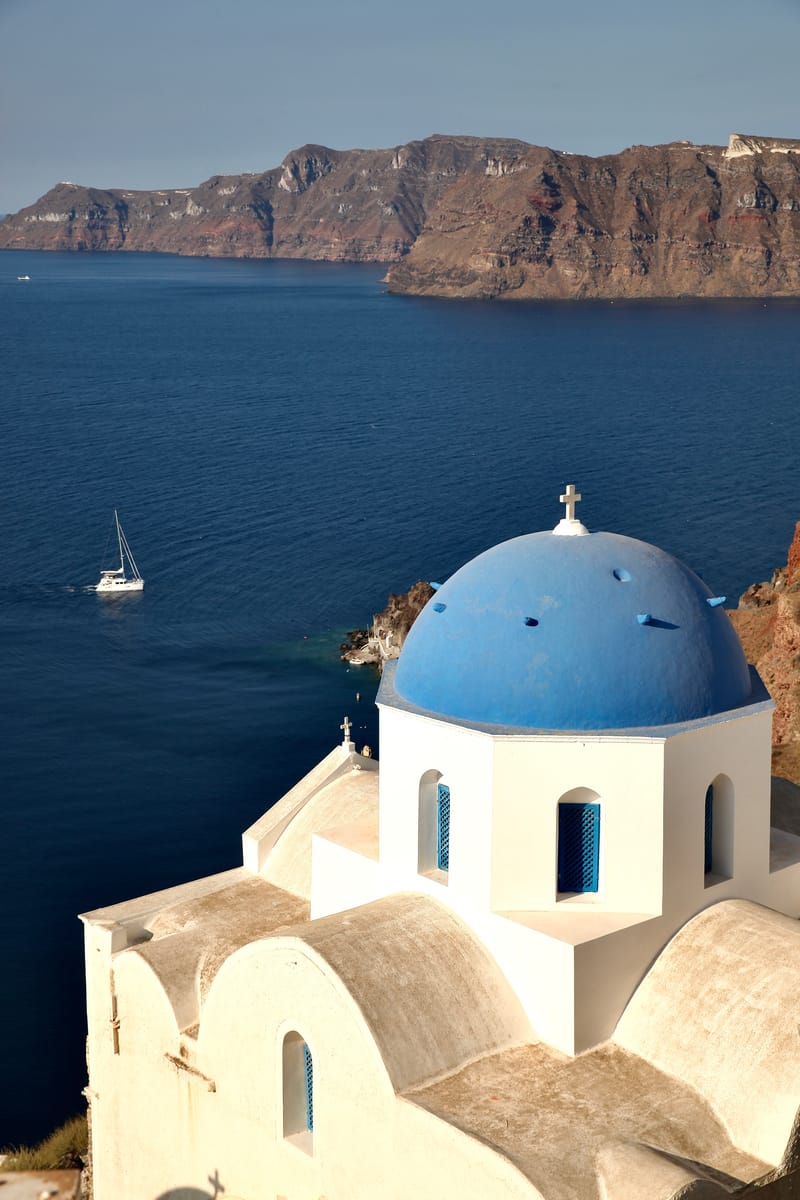 1. GRECE : Santorin, Oia ses ruelles et ses moulins 1 (à la VTL)