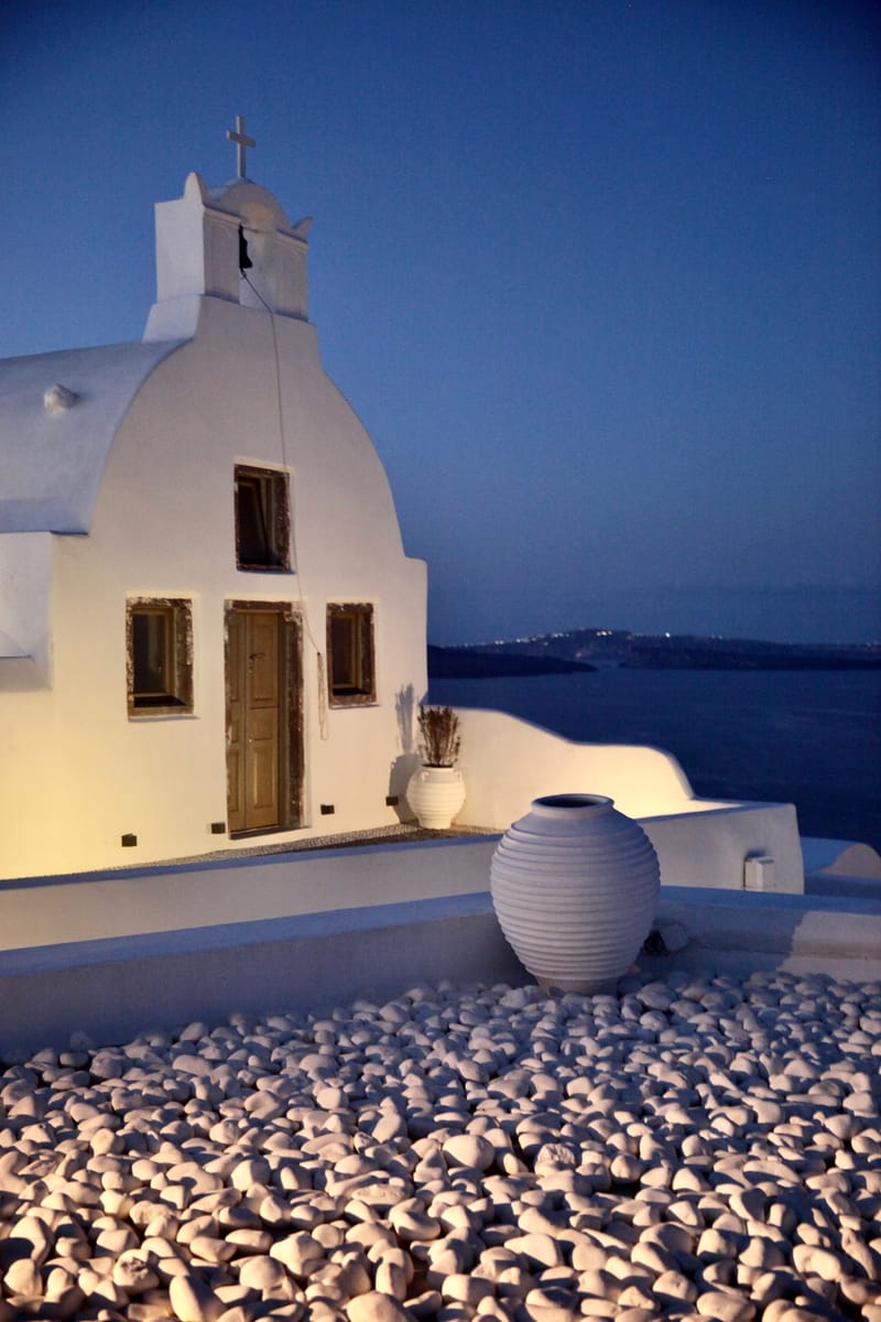 4. GRECE : Santorin, Oia au coucher de soleil (VTL)