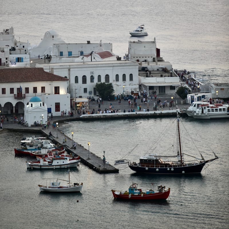 8. GRECE : Mykonos 1, résumé aux Carrés (CCC)