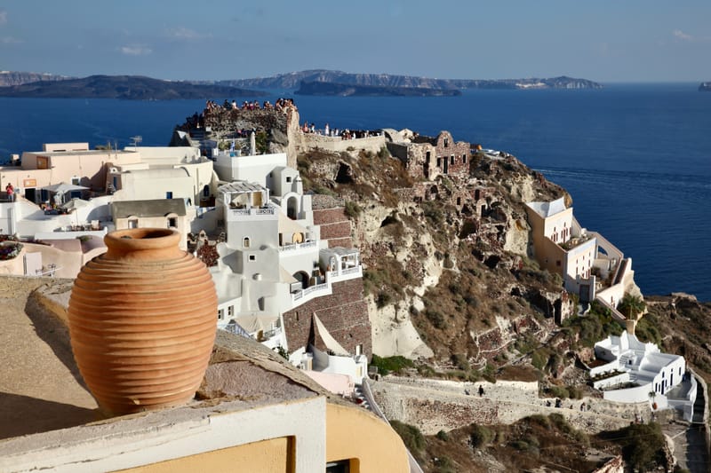 2. GRECE, Santorin et la cité d'Oia (cette fois ci à l'HRZ)