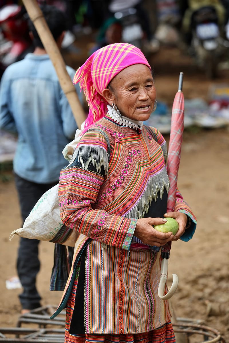1. Les HMONGS : Marché de Bac Ha