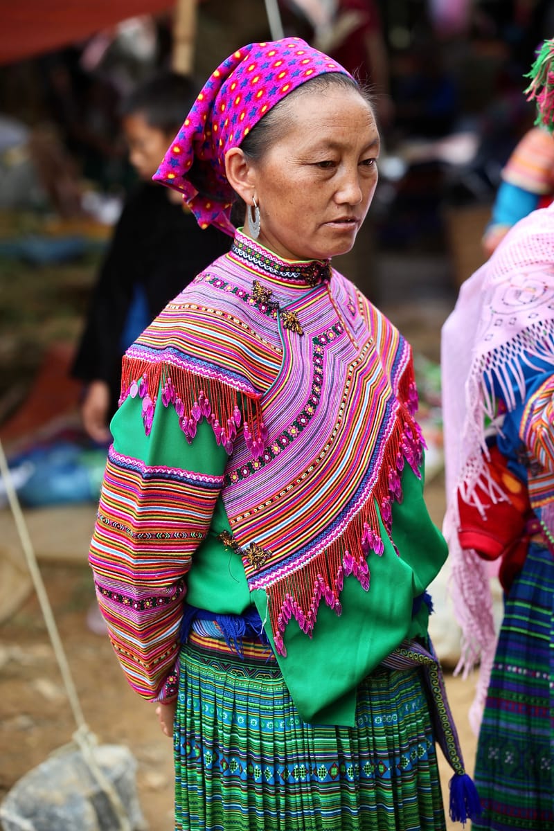 1. Les HMONGS : Marché de Bac Ha