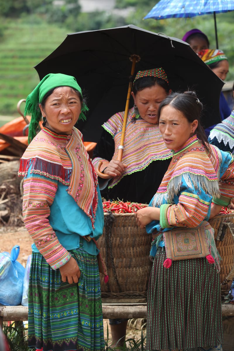 1. Les HMONGS : Marché de Bac Ha