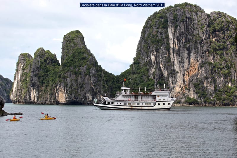 3. Baie d'Ha Long, vues à l'horizontal