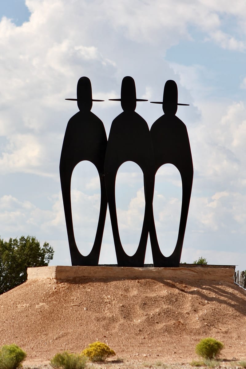 4. Jardin des sculptures indiennes d'Allan Houser, New Mexico, USA 2008