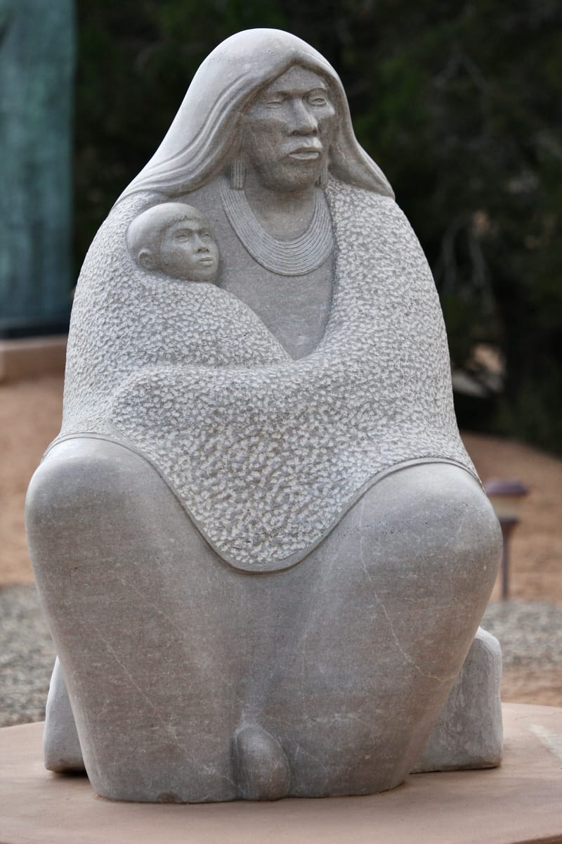 4. Jardin des sculptures indiennes d'Allan Houser, New Mexico, USA 2008