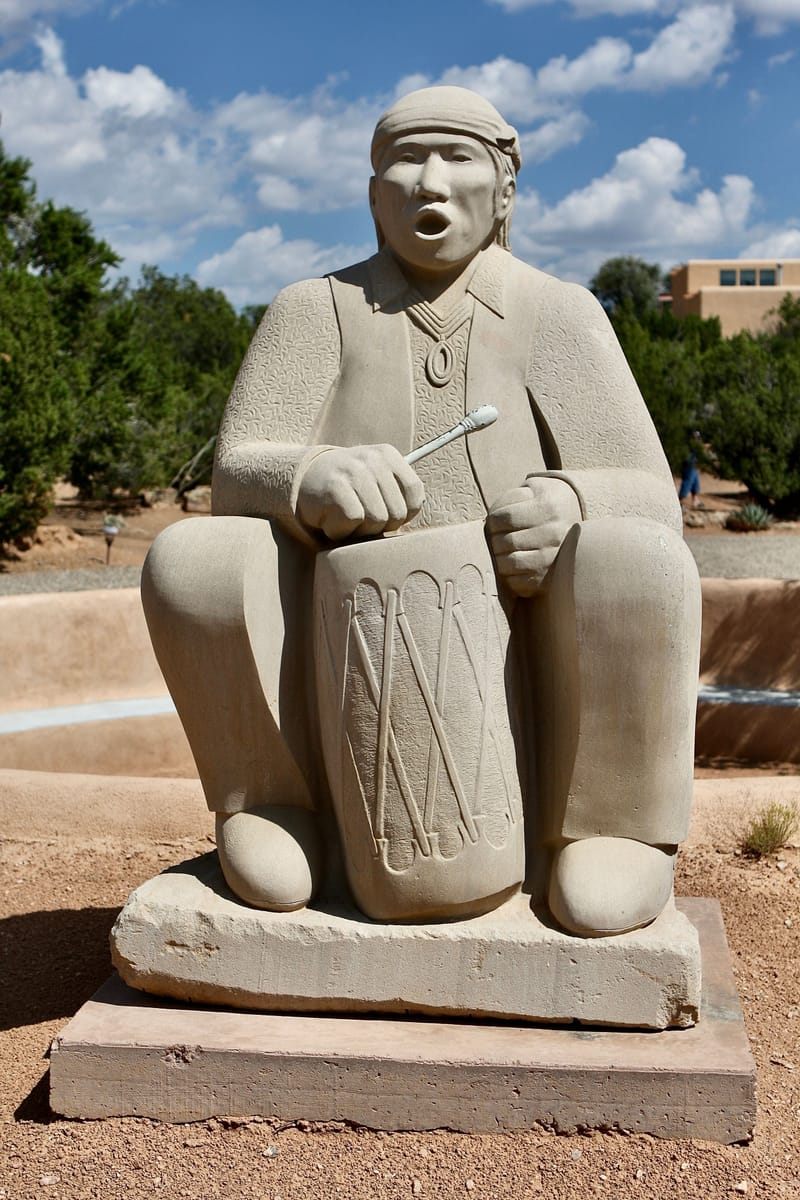 4. Jardin des sculptures indiennes d'Allan Houser, New Mexico, USA 2008