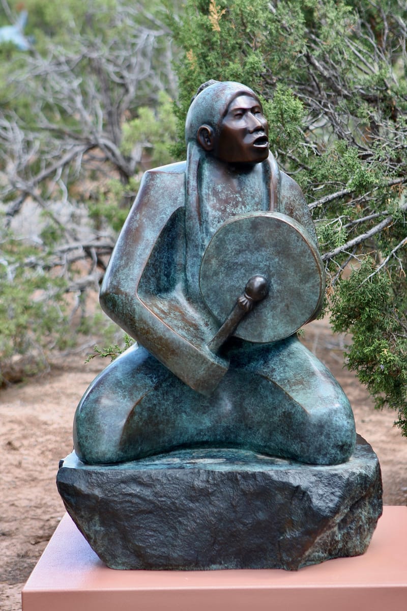 4. Jardin des sculptures indiennes d'Allan Houser, New Mexico, USA 2008