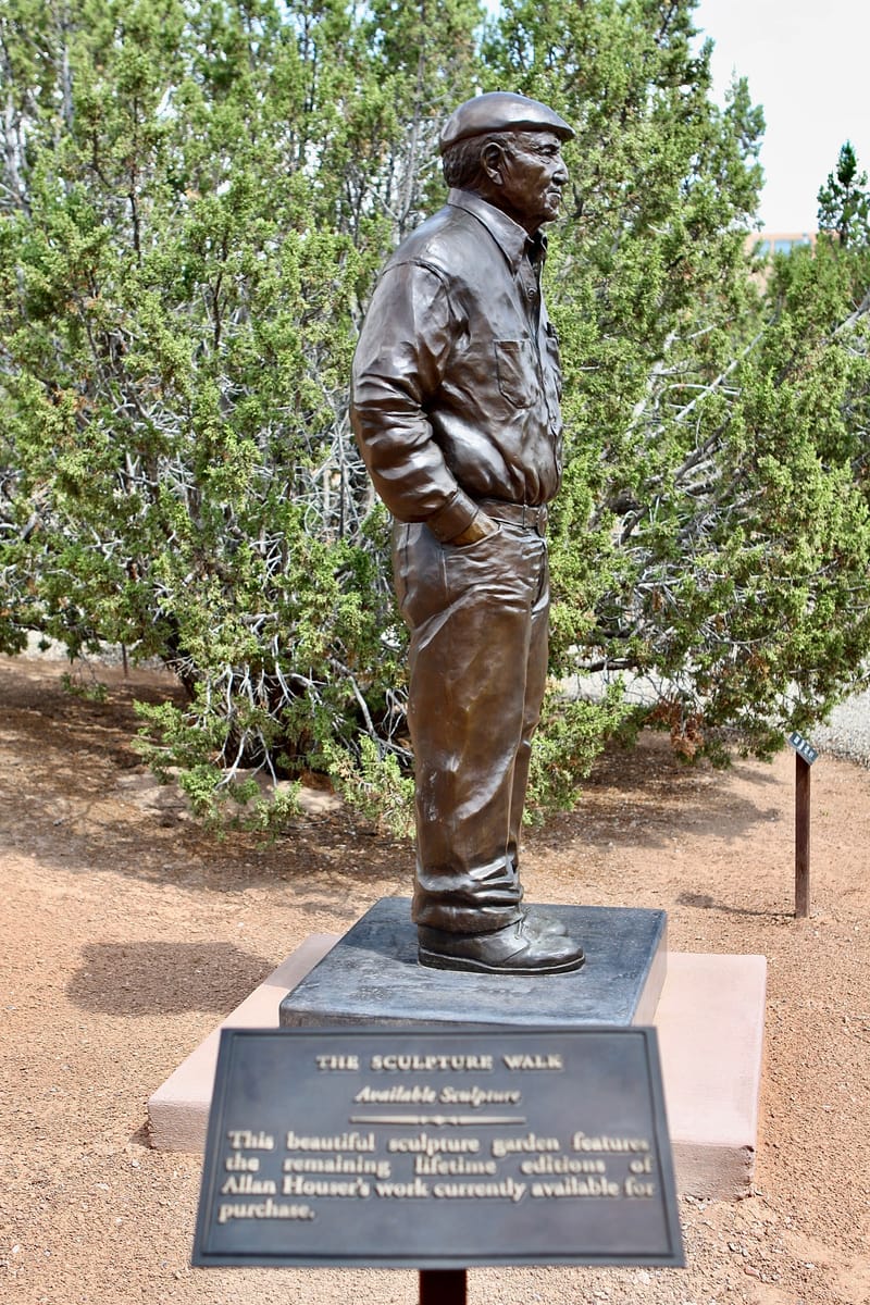 4. Jardin des sculptures indiennes d'Allan Houser, New Mexico, USA 2008