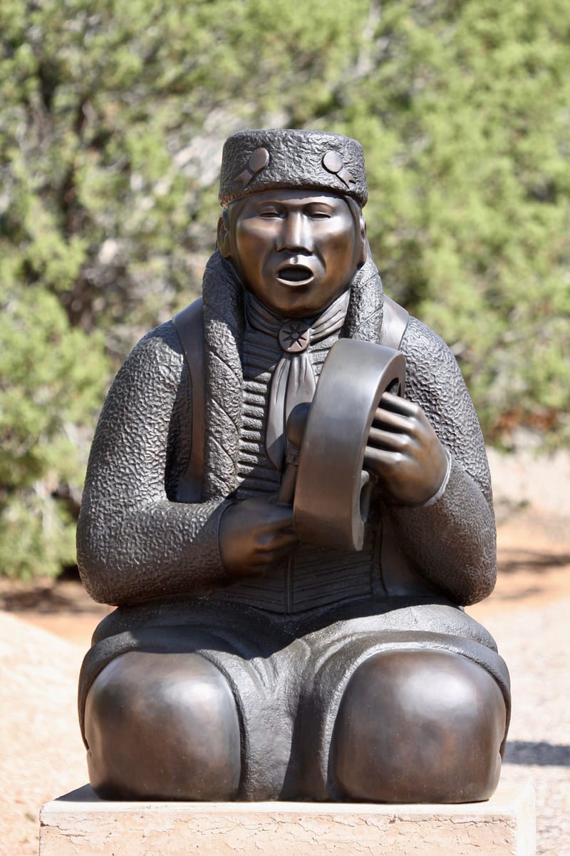 4. Jardin des sculptures indiennes d'Allan Houser, New Mexico, USA 2008