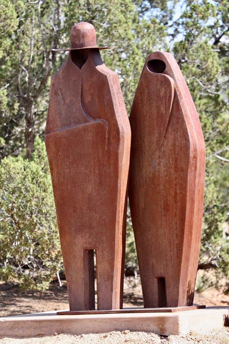 4. Jardin des sculptures indiennes d'Allan Houser, New Mexico, USA 2008