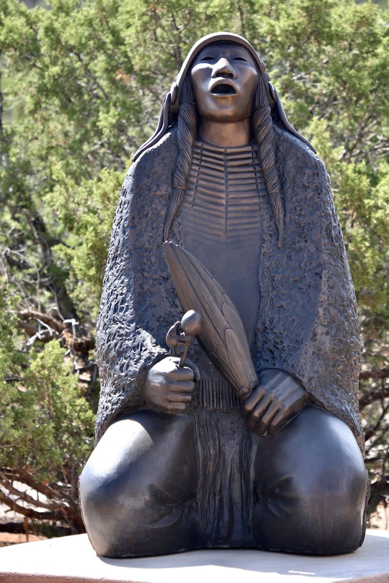 4. Jardin des sculptures indiennes d'Allan Houser, New Mexico, USA 2008