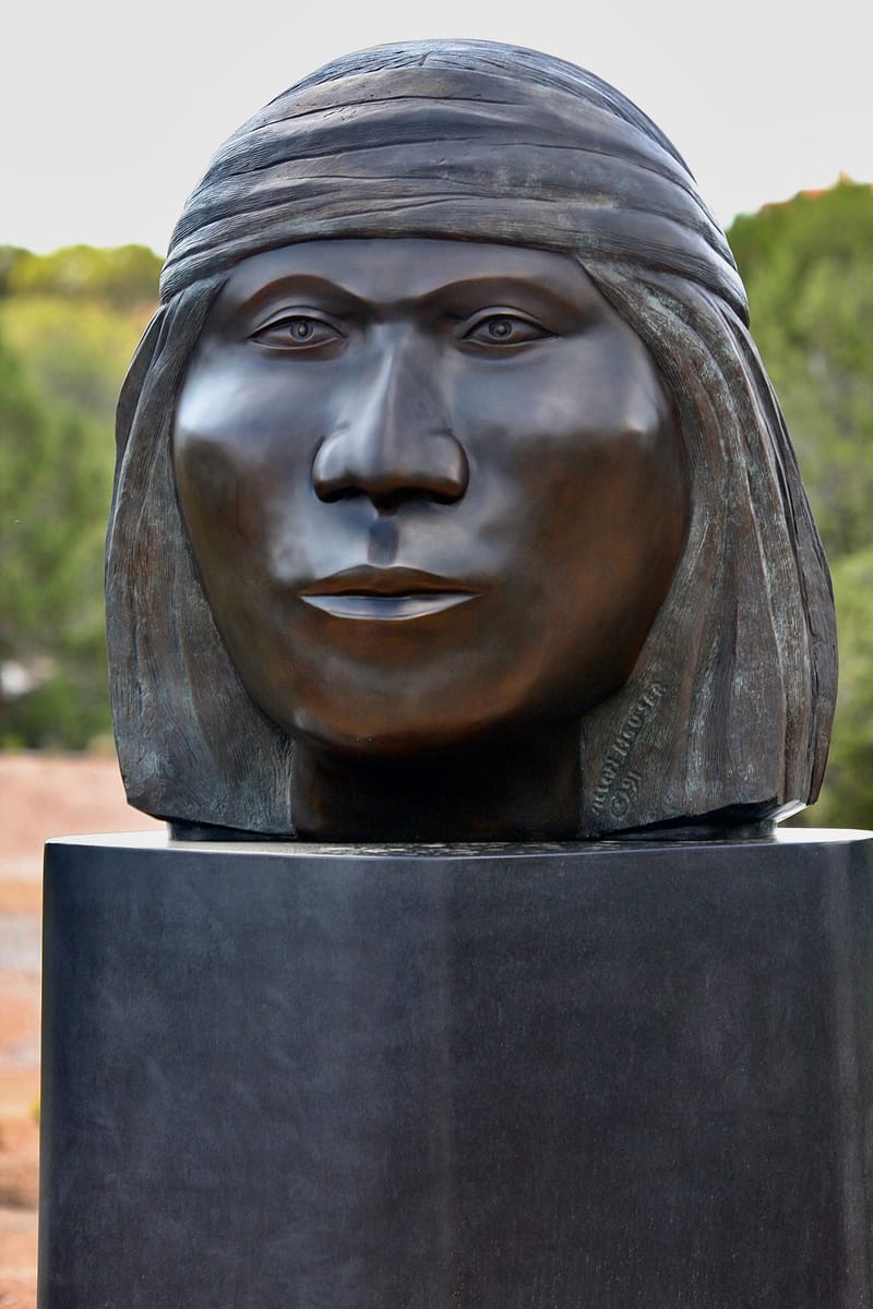 4. Jardin des sculptures indiennes d'Allan Houser, New Mexico, USA 2008