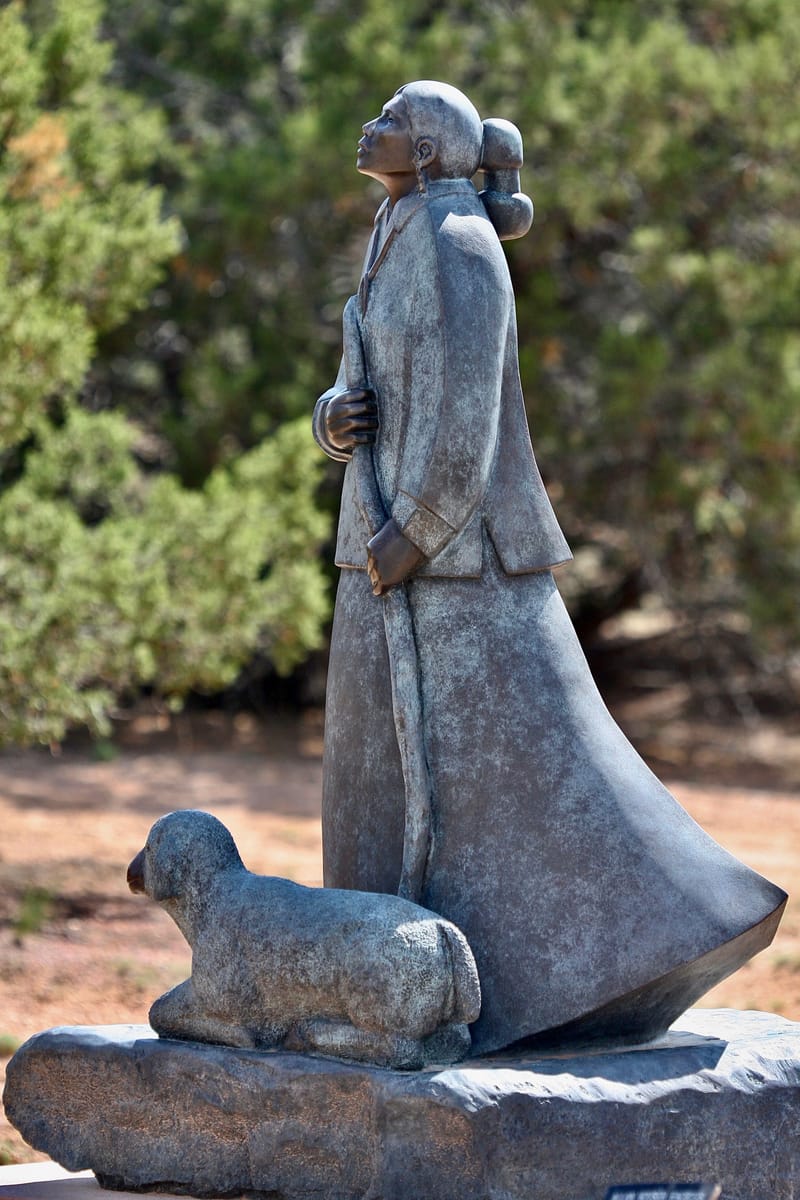 4. Jardin des sculptures indiennes d'Allan Houser, New Mexico, USA 2008