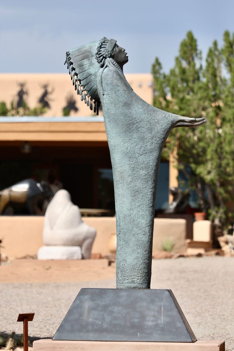 4. Jardin des sculptures indiennes d'Allan Houser, New Mexico, USA 2008