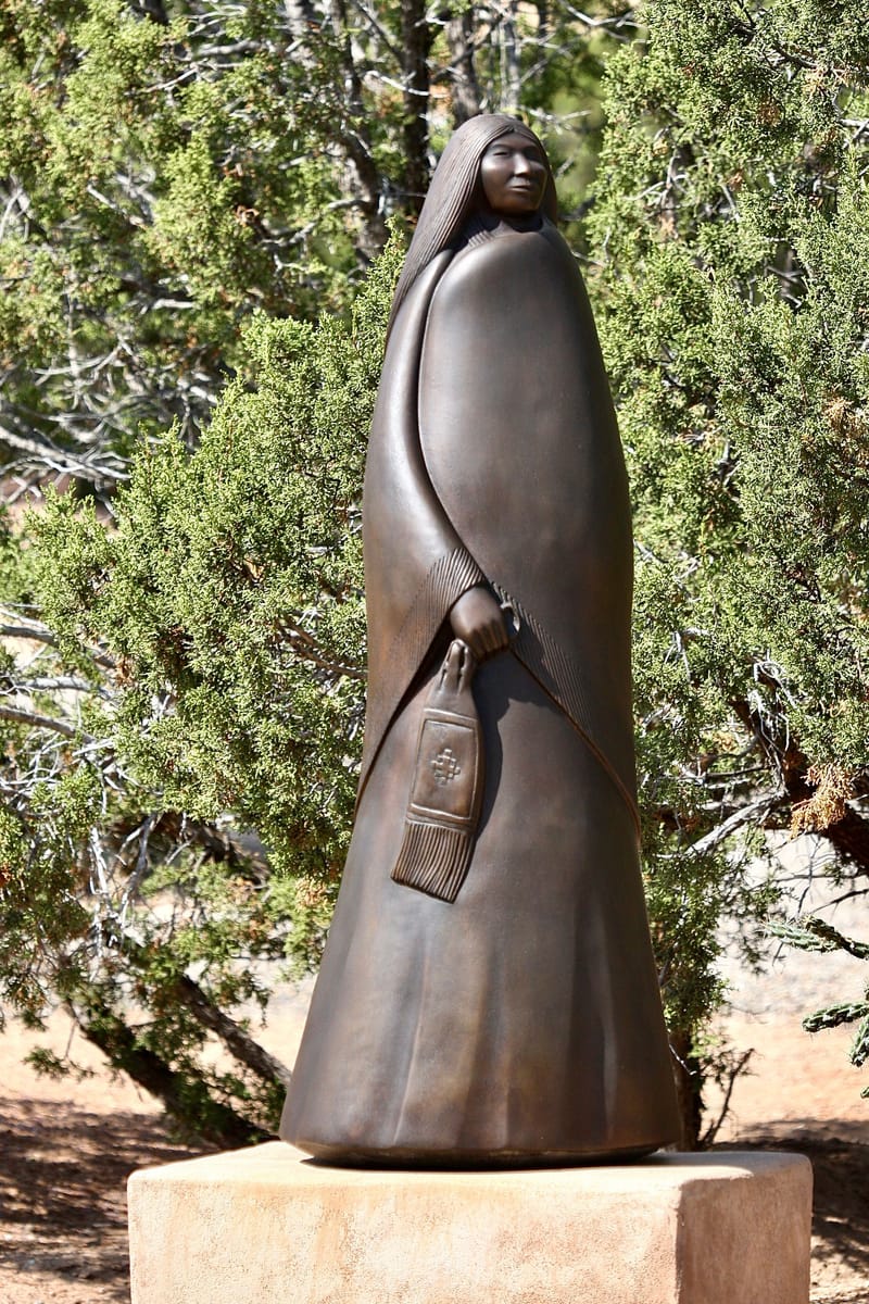 4. Jardin des sculptures indiennes d'Allan Houser, New Mexico, USA 2008