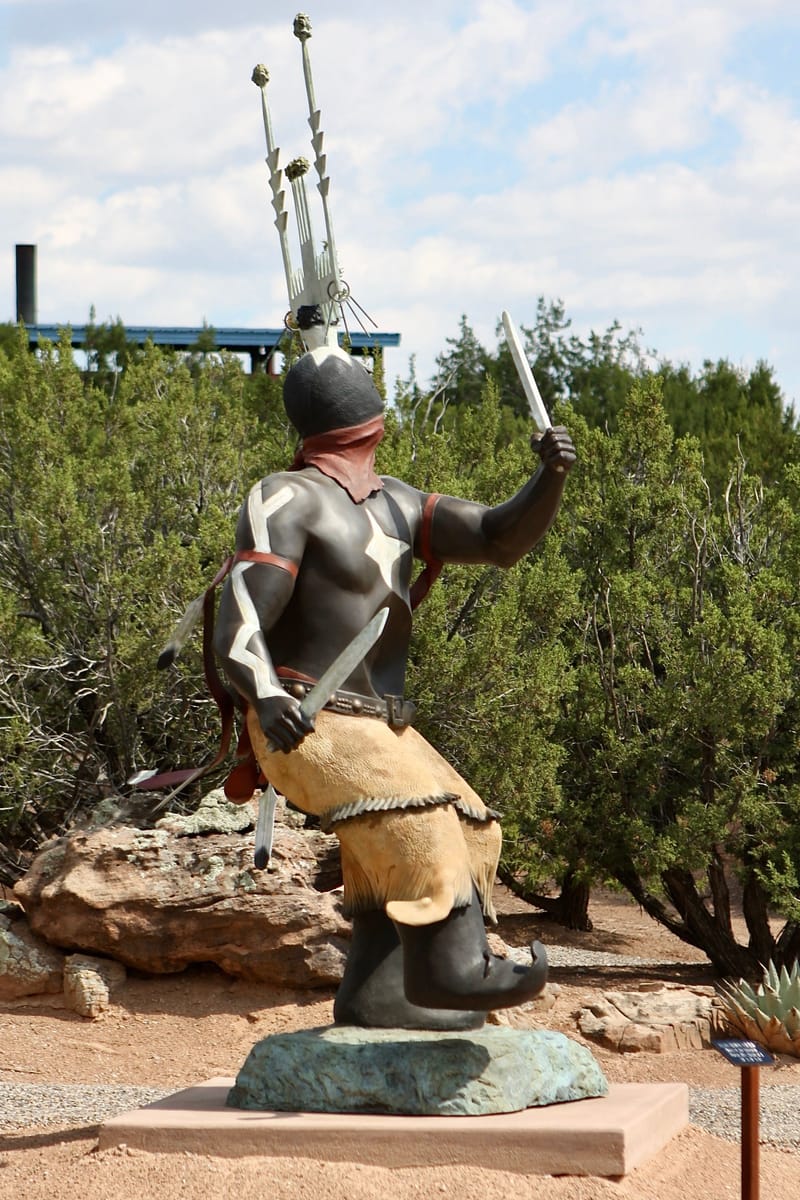 4. Jardin des sculptures indiennes d'Allan Houser, New Mexico, USA 2008