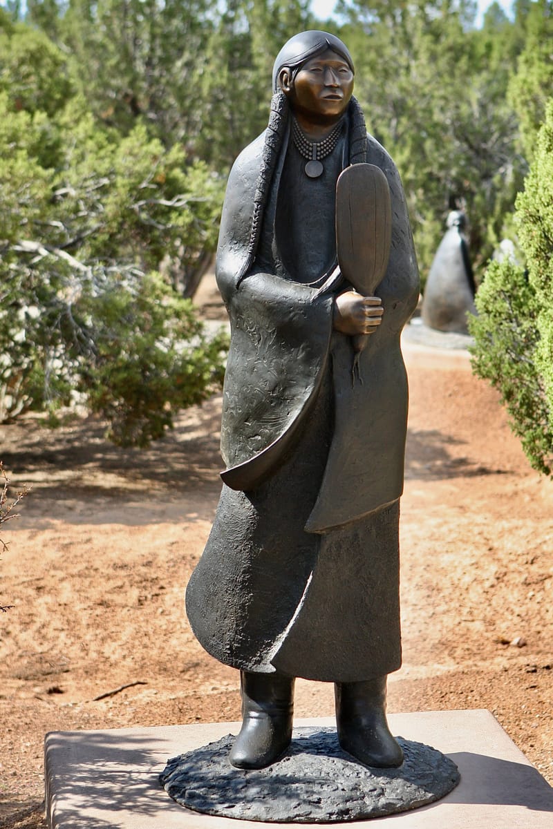 4. Jardin des sculptures indiennes d'Allan Houser, New Mexico, USA 2008