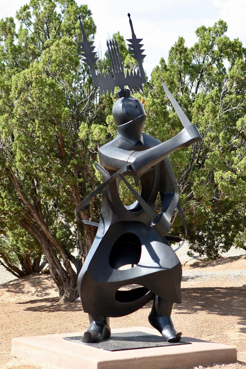 4. Jardin des sculptures indiennes d'Allan Houser, New Mexico, USA 2008