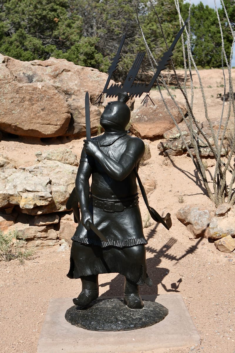 4. Jardin des sculptures indiennes d'Allan Houser, New Mexico, USA 2008