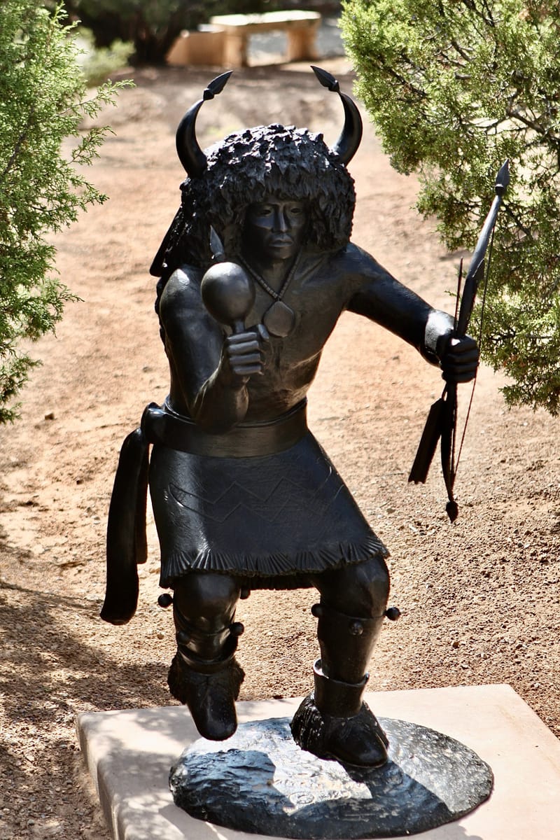 4. Jardin des sculptures indiennes d'Allan Houser, New Mexico, USA 2008