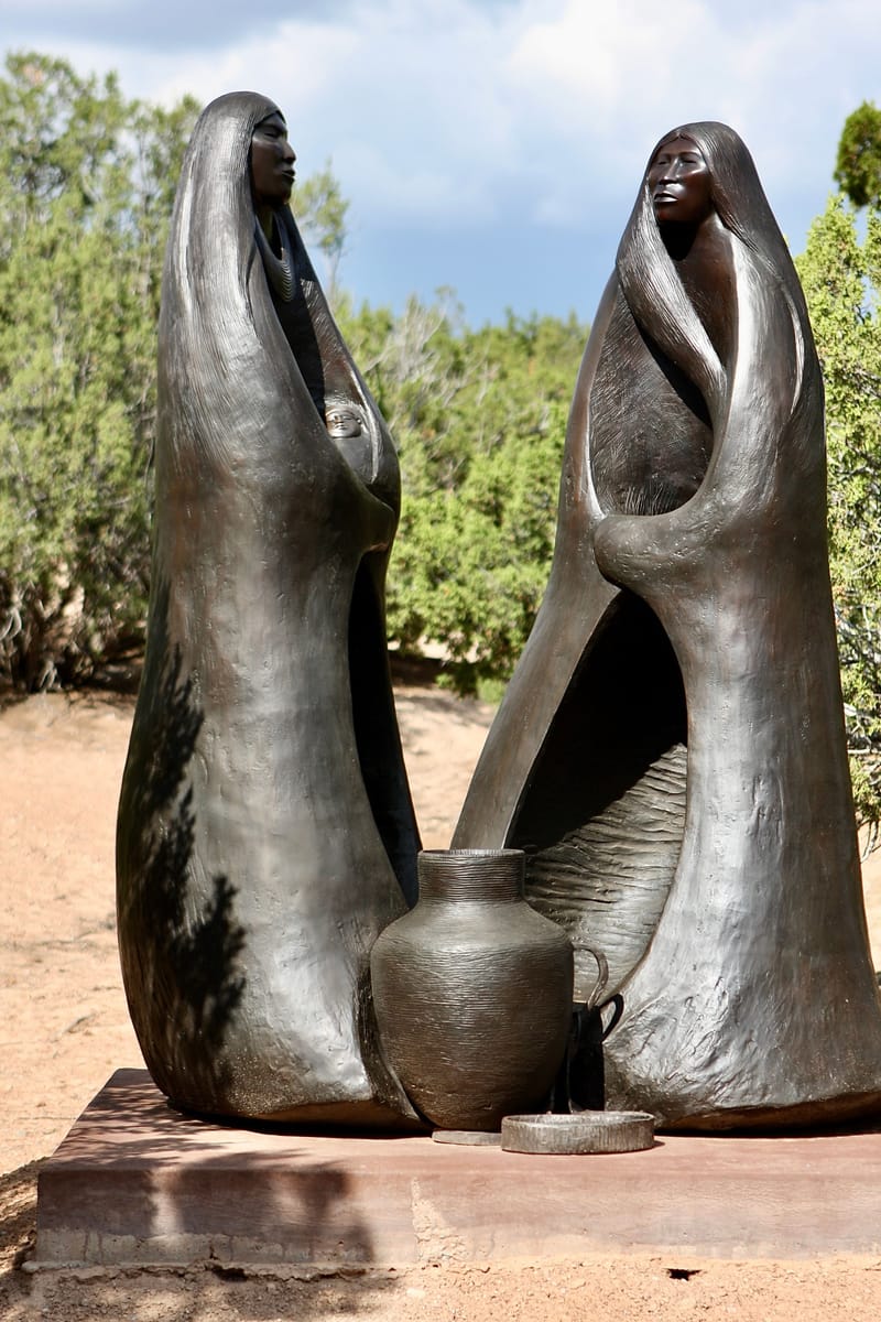 4. Jardin des sculptures indiennes d'Allan Houser, New Mexico, USA 2008