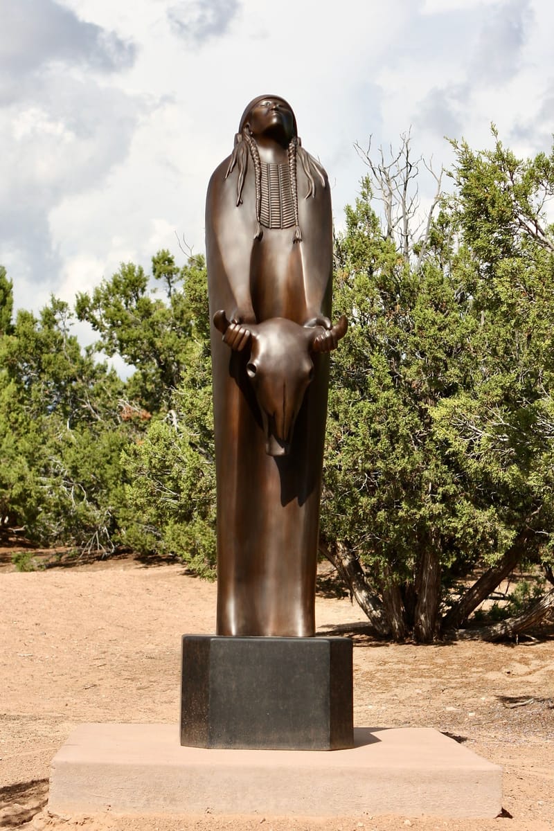 4. Jardin des sculptures indiennes d'Allan Houser, New Mexico, USA 2008