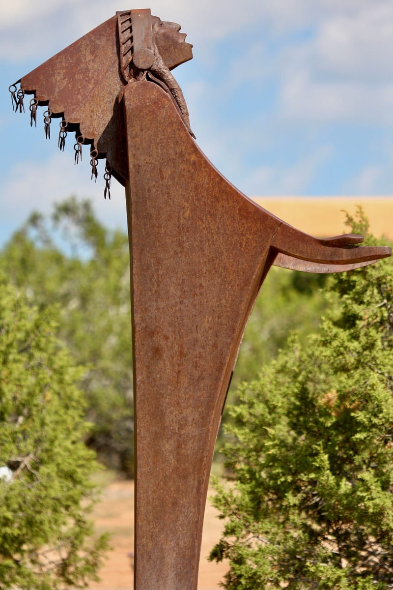4. Jardin des sculptures indiennes d'Allan Houser, New Mexico, USA 2008