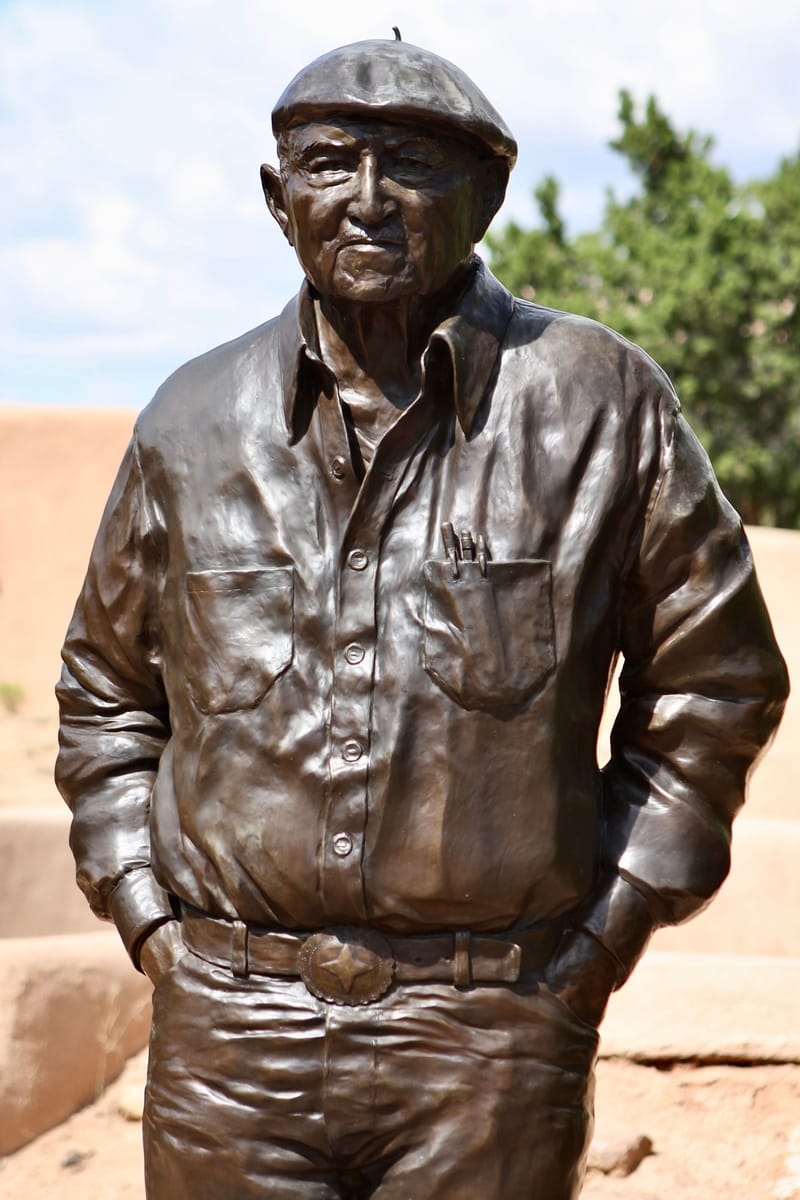 4. Jardin des sculptures indiennes d'Allan Houser, New Mexico, USA 2008